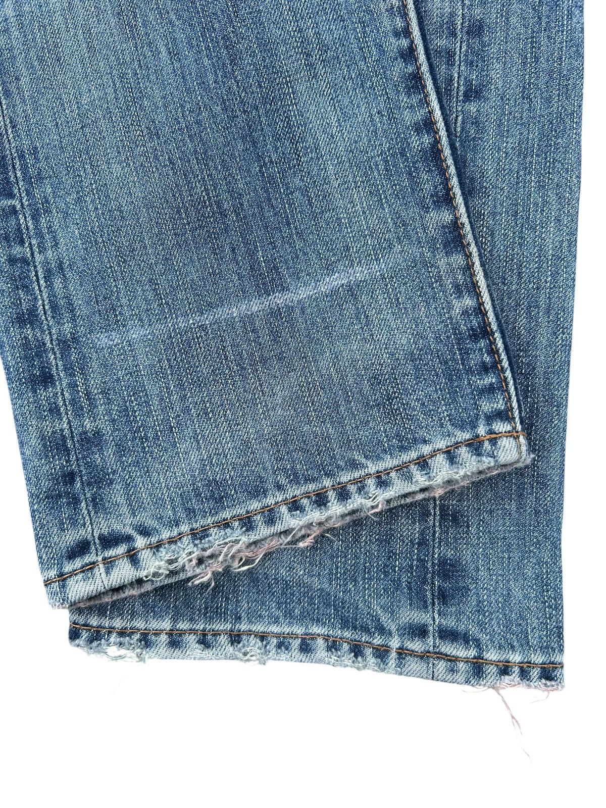 Kapital Vintage Takeo Kikuchi Japanese Distressed Denim Jeans Size US 32 / EU 48 - 7 Thumbnail