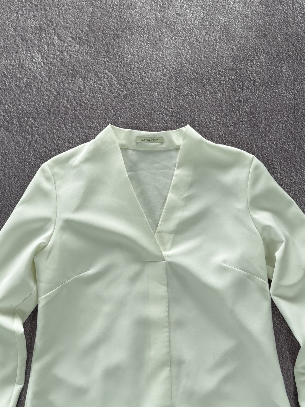 Suitsupply 00s Suitsupply Glamour Classic Abstract Blouse Size US S / EU 44-46 / 1 - 2 Thumbnail