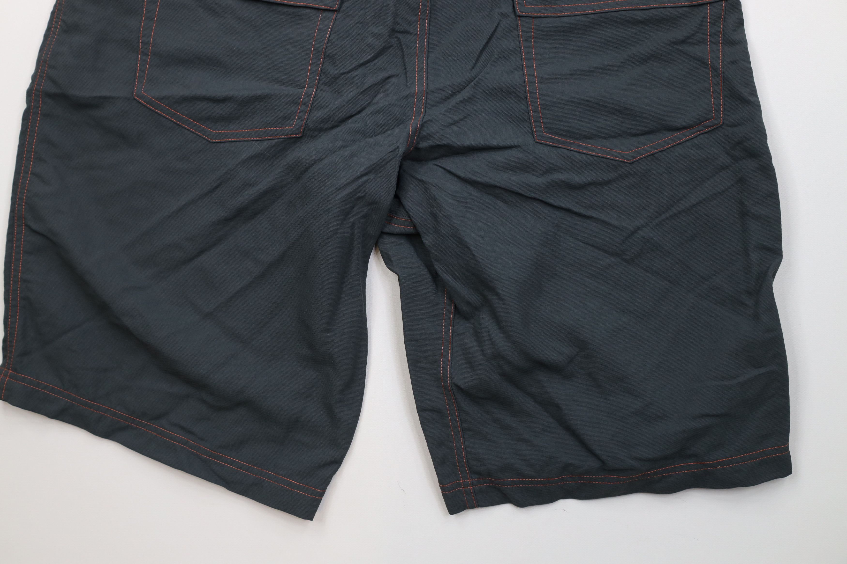 Vintage Vintage Nashbar Cycling Bicycle Cycling Cargo Shorts Gray Size US 36 / EU 52 - 11 Thumbnail