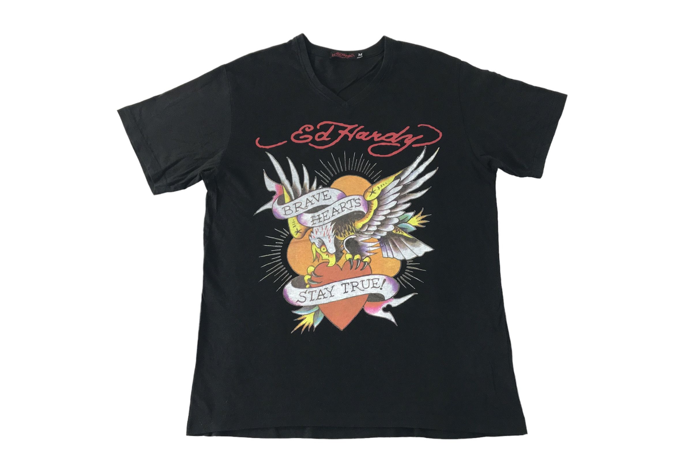 Christian Audigier Don Ed Hardy By Christian Audigier Hawk Heart Printed Tee Size US S / EU 44-46 / 1 - 1 Thumbnail