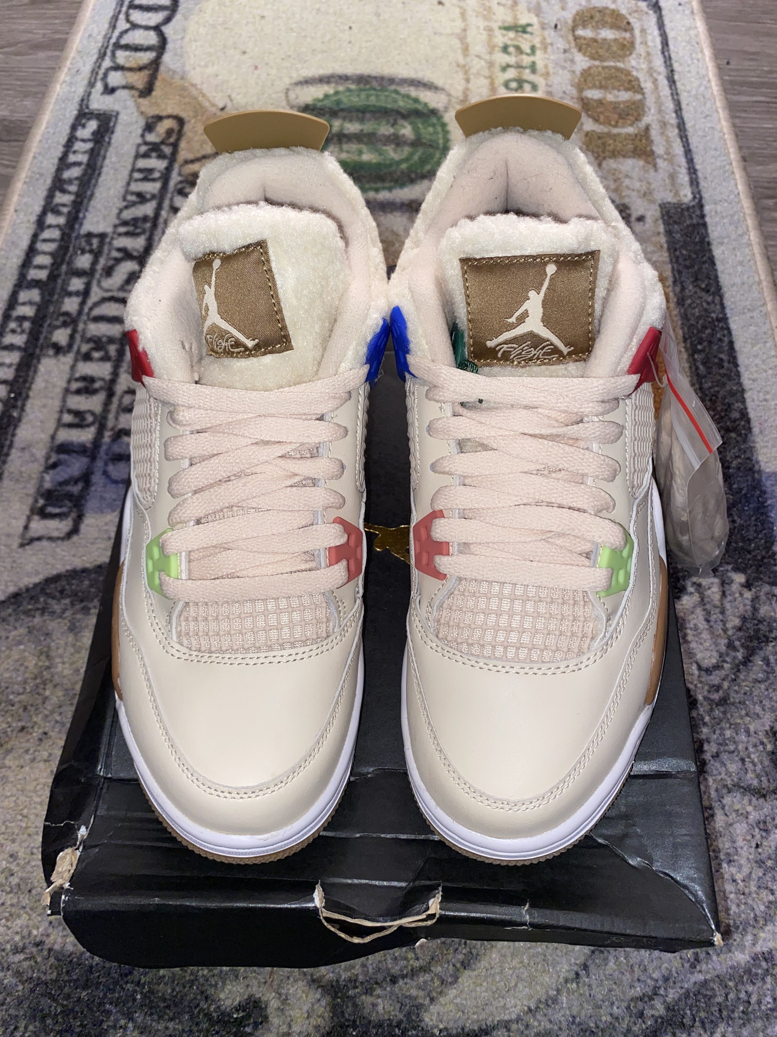 Jordan Brand × Nike Jordan 4 Retro Where the Wild Things Are (6Y GRADE SCHOOL) Size US 7.5 / IT 37.5 - 3 Thumbnail