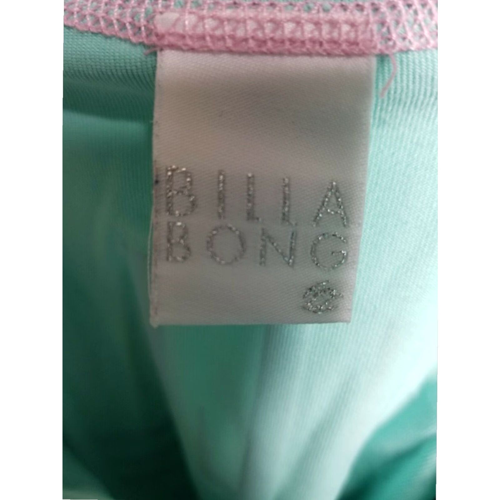 Billabong VINTAGE Billabong Long Sleeve Rash Guard Blue Aloha Theme Womens Large Size L / US 10 / IT 46 - 5 Thumbnail