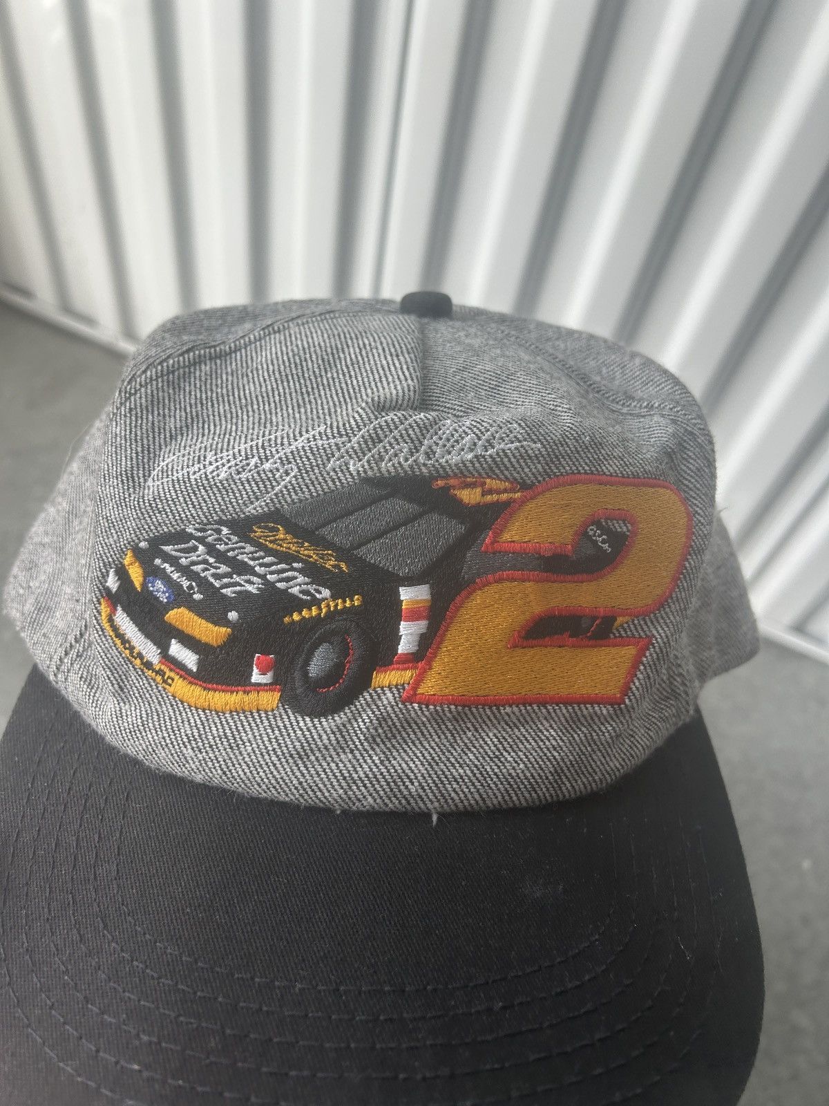 NASCAR × Vintage Vintage 90s Rusty Wallace K Products SnapBack Hat Size ONE SIZE - 2 Thumbnail