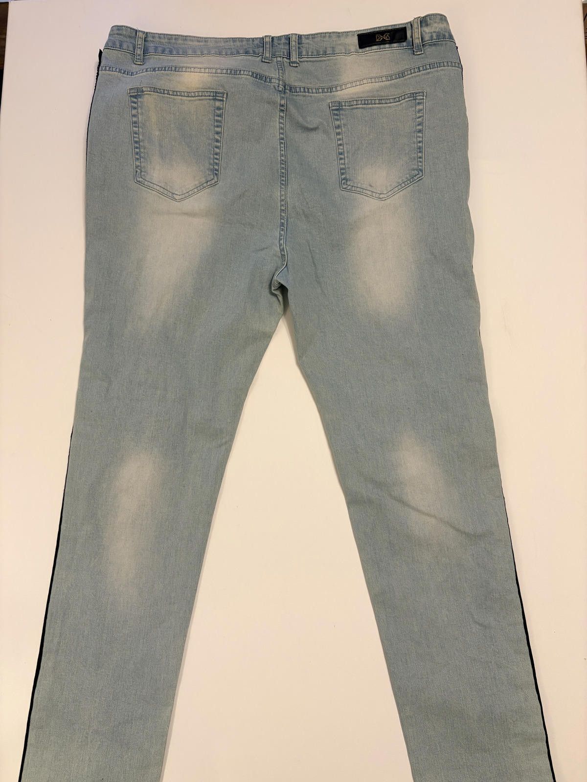 Other DNA Side Stone Distressed Light Washed Jeans (Size 44x32) Size US 44 / EU 60 - 2 Thumbnail