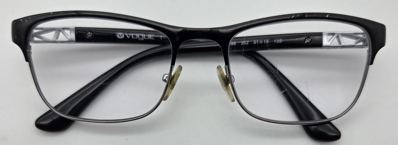 Vogue Vogue VO 3996 352 51-18-135 Eyeglasses FRAMES ONLY Black Size ONE SIZE - 1 Thumbnail