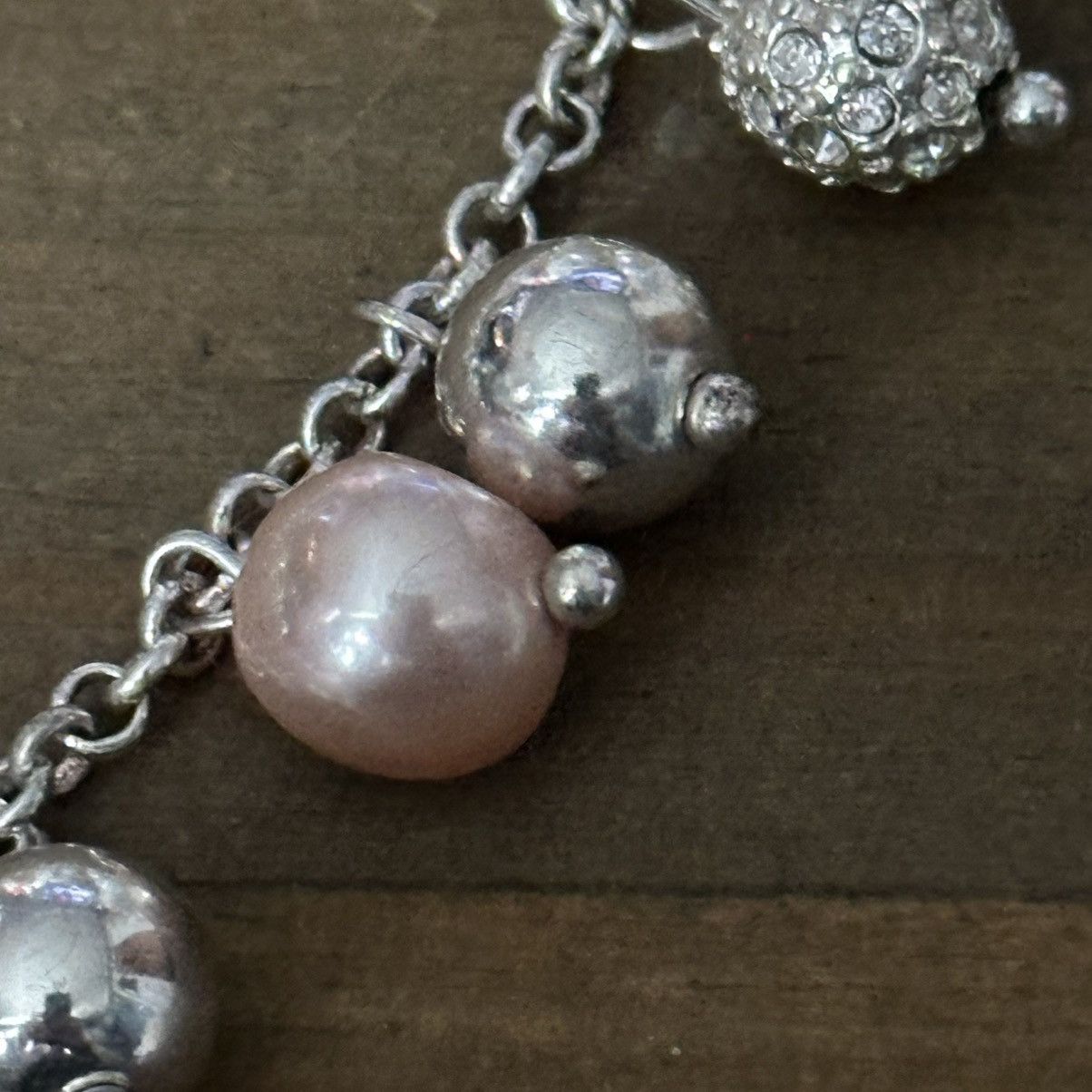 Other Silver tone bead charm bracelet Size ONE SIZE - 5 Thumbnail