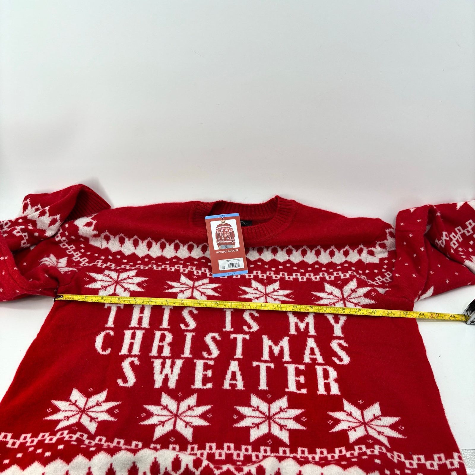 Other Dec 25 Red This Is My Christmas Sweater Mens Size Large Size US L / EU 52-54 / 3 - 5 Thumbnail