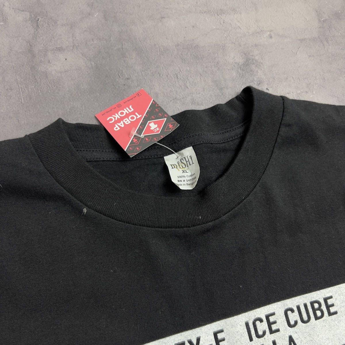 Band Tees Rare! N.W.A Straight Outta Compton Vintage Ice Cube Tee Size US XL / EU 56 / 4 - 10 Thumbnail