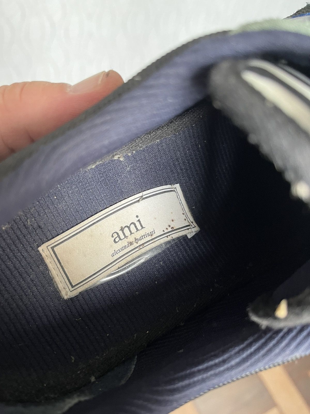 AMI AMI Alexandre Mattiussi Suede Low Trainers Sneakers Size US 11.5 / EU 44-45 - 10 Thumbnail