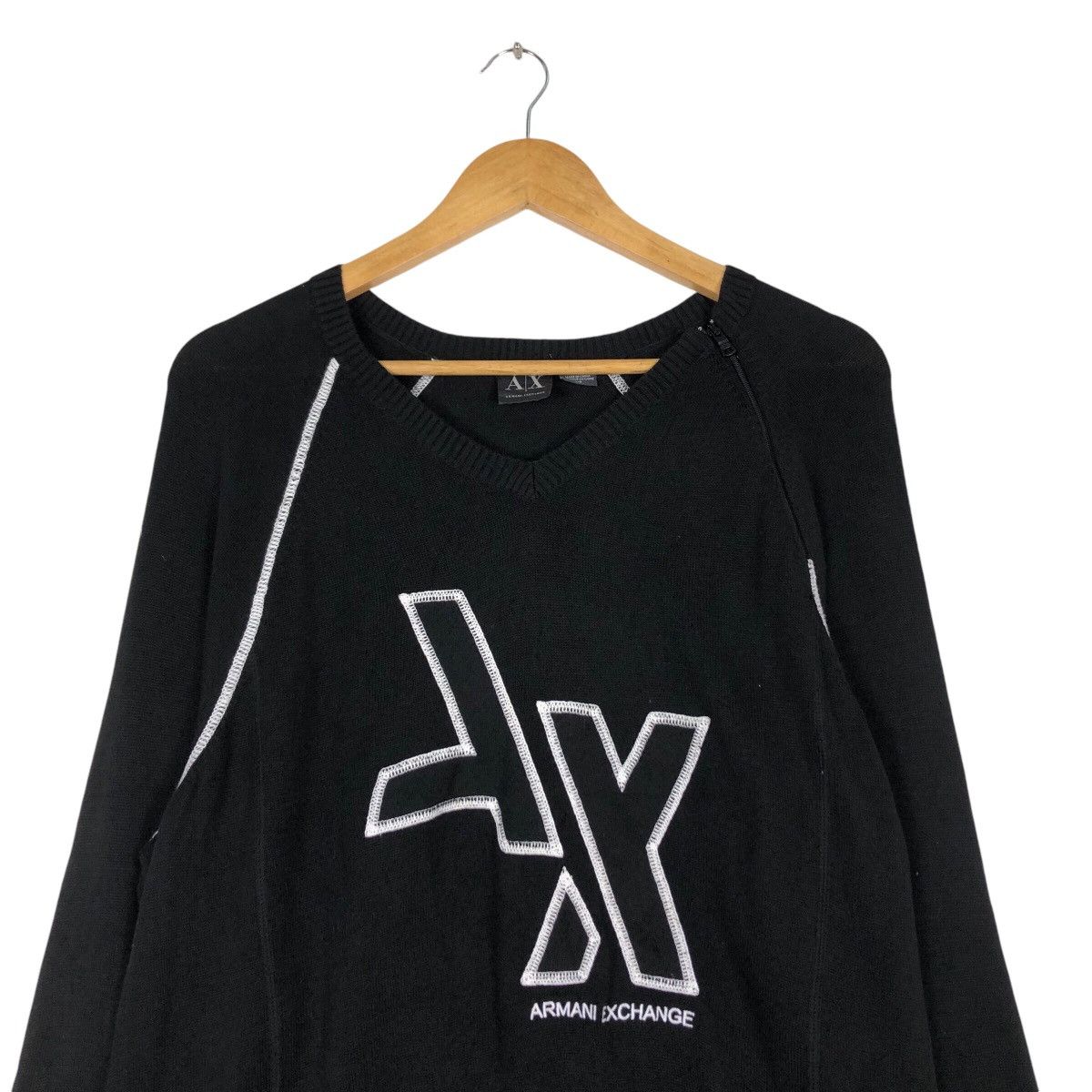 Armani Exchange × Japanese Brand Armani Exchange Sweatshirt Jumper Rare Design Small Size US S / EU 44-46 / 1 - 2 Thumbnail
