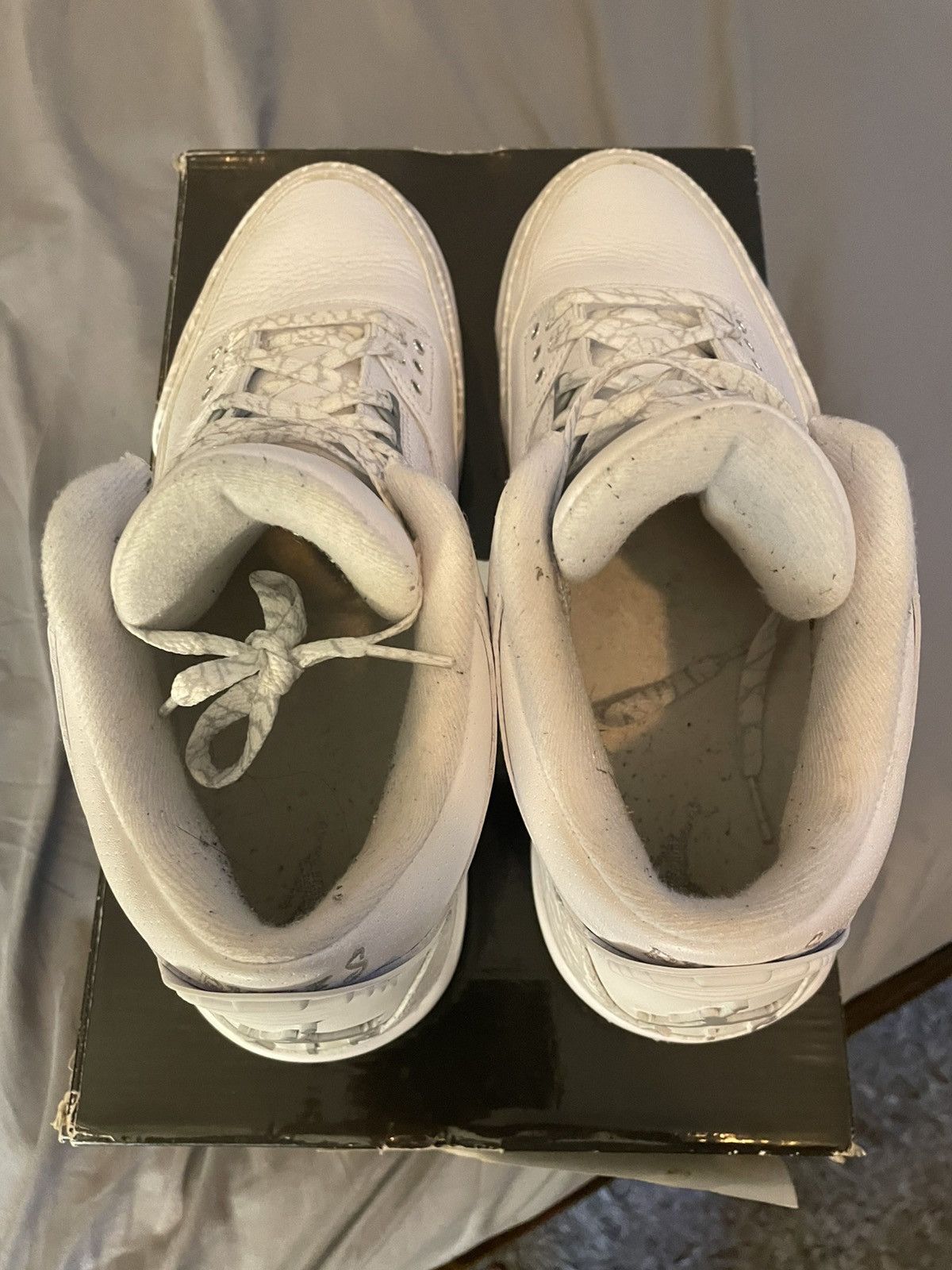 Jordan Brand Air Jordan 3 Pure Money 2007 Size 11.5 Size US 11.5 / EU 44-45 - 5 Thumbnail