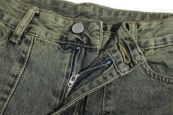 Jean VIBE High-Waisted Wide-Leg Denim Pants Size US 32 / EU 48 - 4 Thumbnail