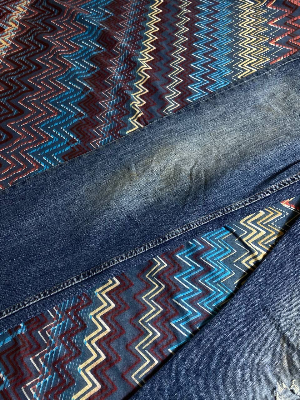 Levi's × Vintage Levis 514 Distressed Light Wash Jeans Size US 34 / EU 50 - 12 Thumbnail