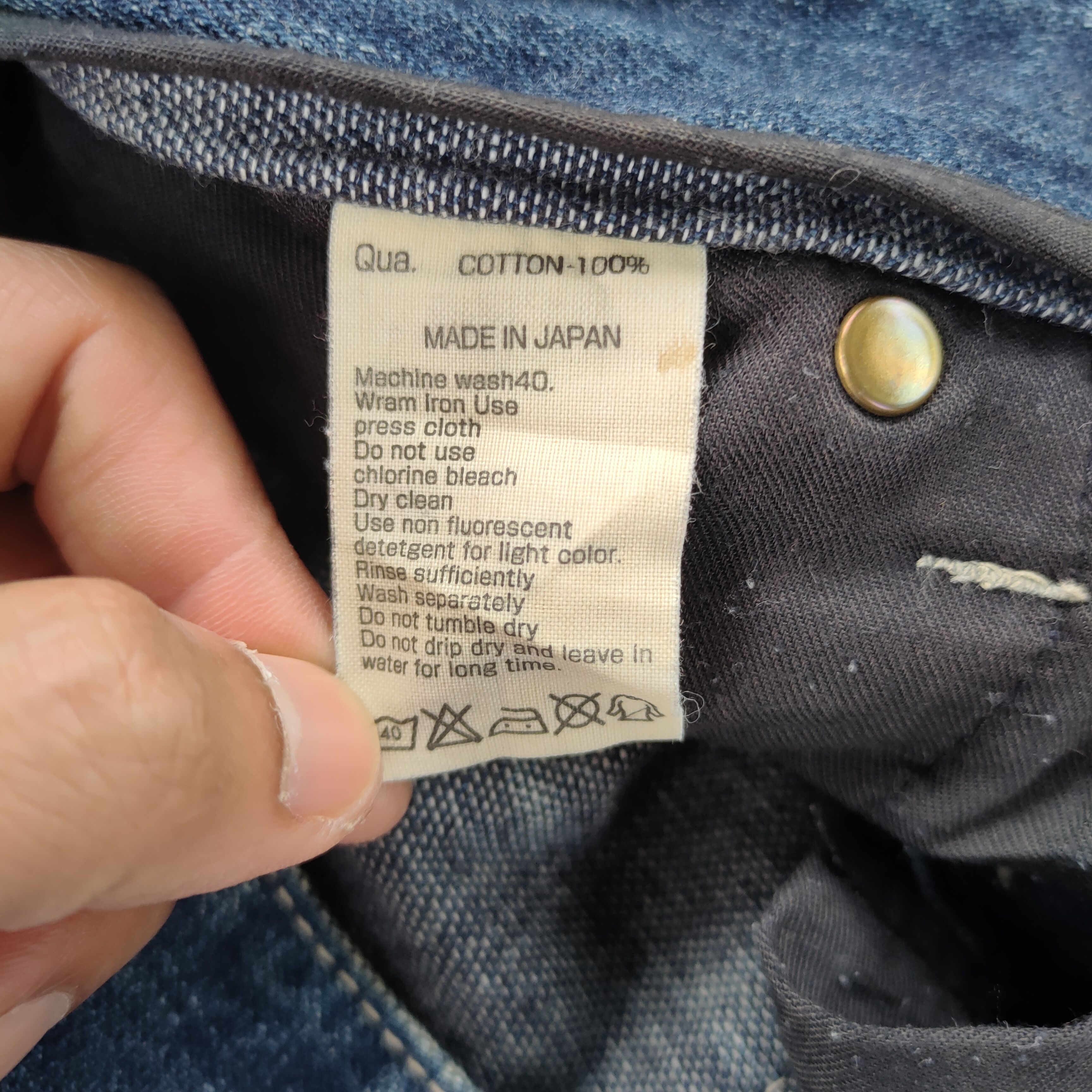 Vanquish VINTAGE VANQUISH FLARE STORM FADED RIPPED DENIM JEANS PANTS Size US 32 / EU 48 - 11 Thumbnail