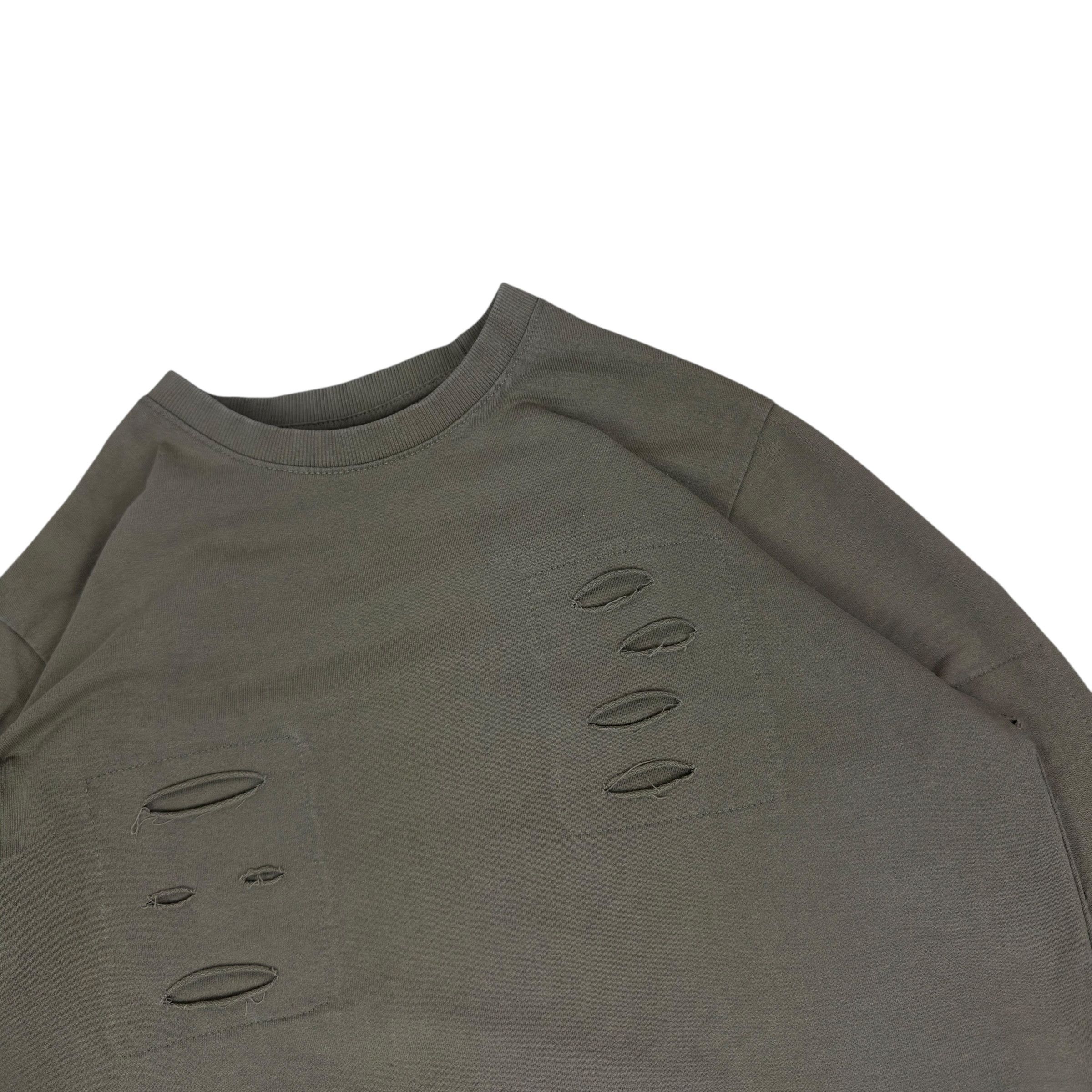 Buffalo London Buffalo Green Cotton Crew Neck Pullover Sweatshirt Size US S / EU 44-46 / 1 - 5 Thumbnail