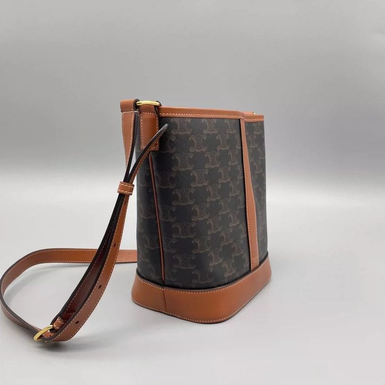 Celine Celine Vintage Monogram Bucket Bag Size ONE SIZE - 8 Thumbnail