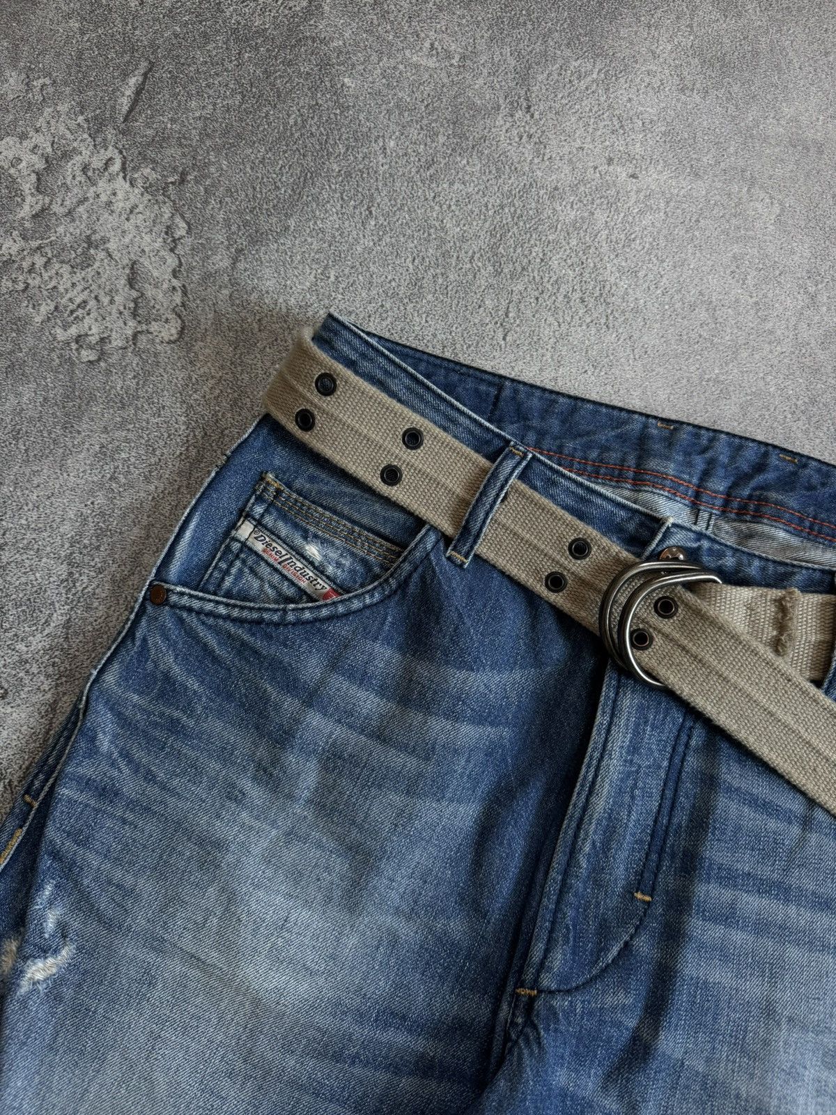 If Six Was Nine Y2K retro belt distressed style if six was nine L.G.B. 90s Size ONE SIZE - 2 Thumbnail