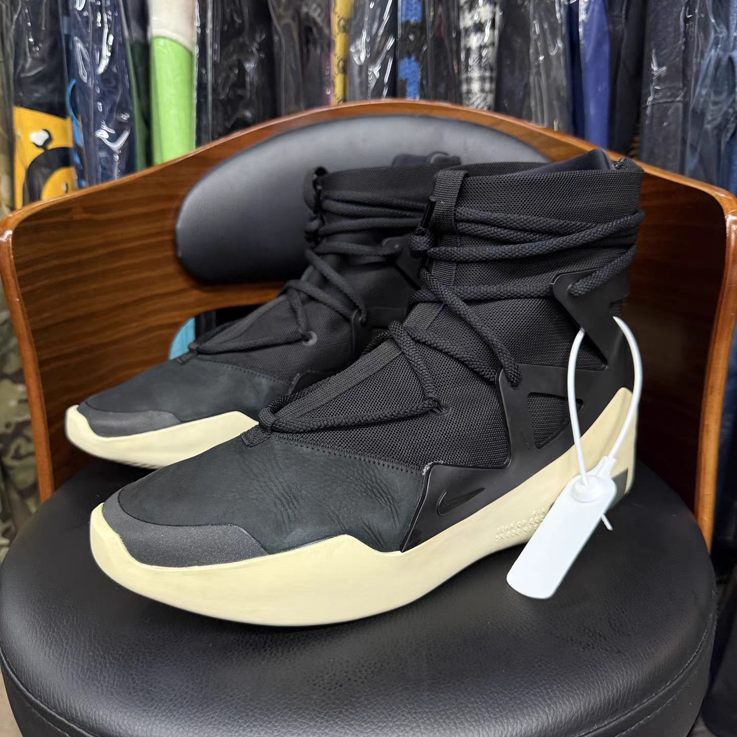 Nike Fear of God × Nike Air Skylon 2 Black White K15 Size US 10 / EU 43 - 1 Thumbnail