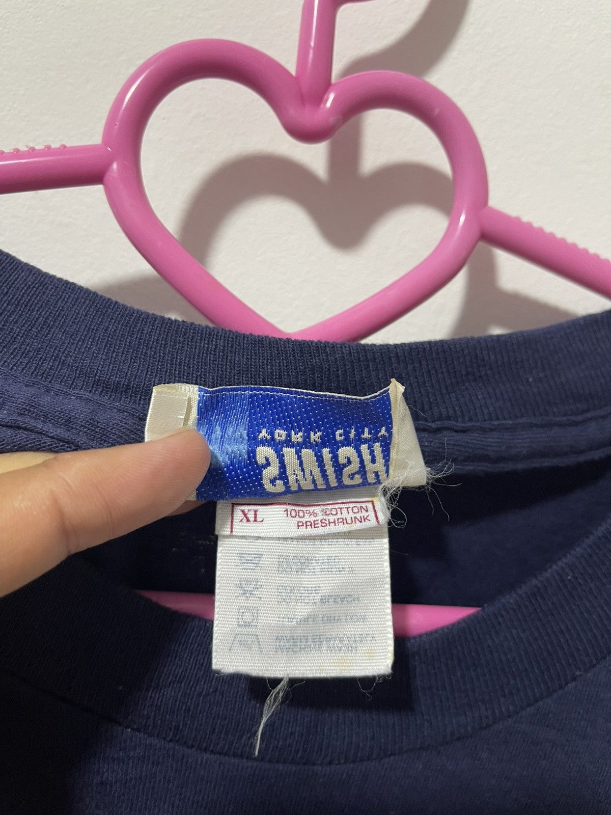 Vintage Rare Vintage SWISH NYC Spell Out Single Stitches Streetwear Size US XL / EU 56 / 4 - 6 Thumbnail