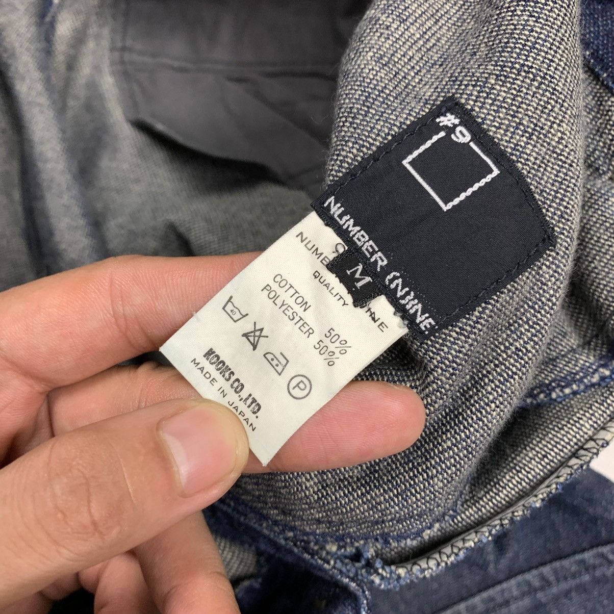 Number (N)ine Number (N)ine N9 Denim Pants Size US 31 - 8 Thumbnail