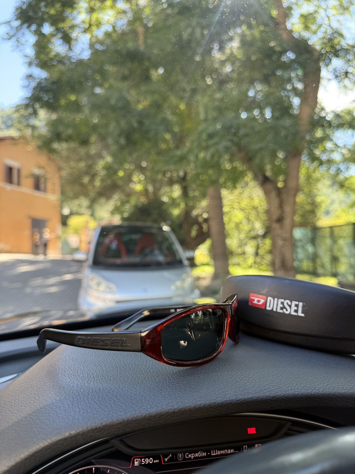 Diesel Diesel Vintage Sunglasses black Lens 90s Size ONE SIZE - 3 Thumbnail