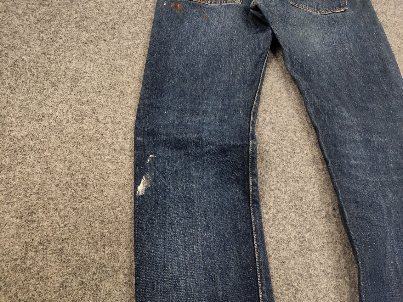 Orslow Vintage OrSlow Japan Selvedge Distressed paint Denim Jeans Size US 32 / EU 48 - 11 Thumbnail