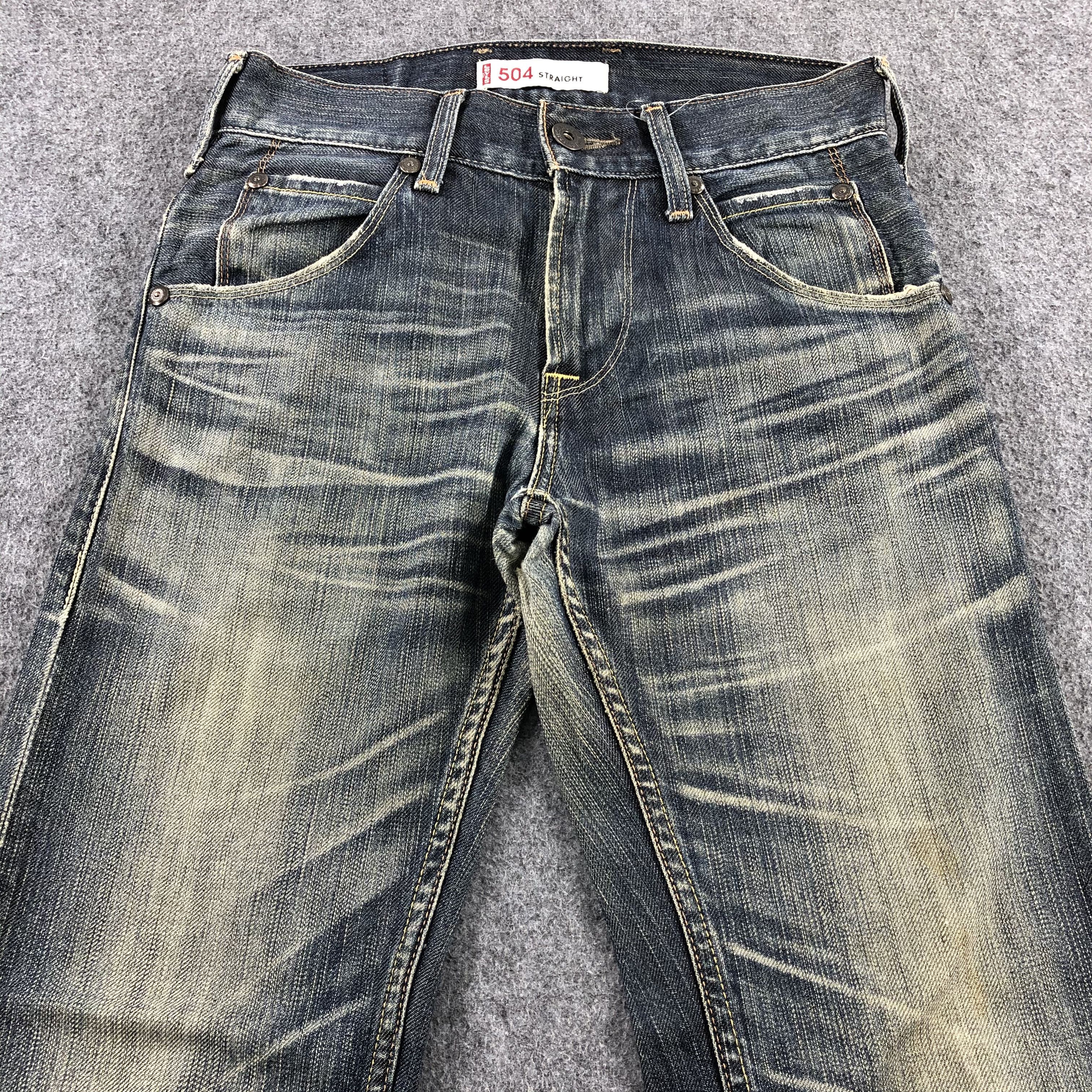 Levi's × Vintage Vintage Blue Wash Levis 504 Jeans-JM1935 Size US 29 - 3 Thumbnail