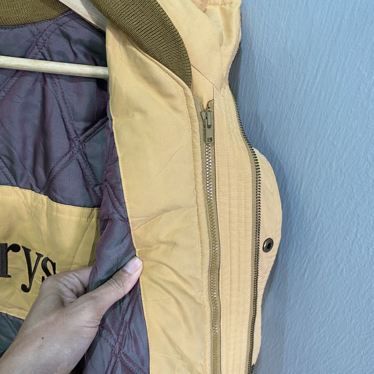Burberry Vintage 90s Burberrys London Hooded Field Jacket - Tan Size US L / EU 52-54 / 3 - 17 Thumbnail