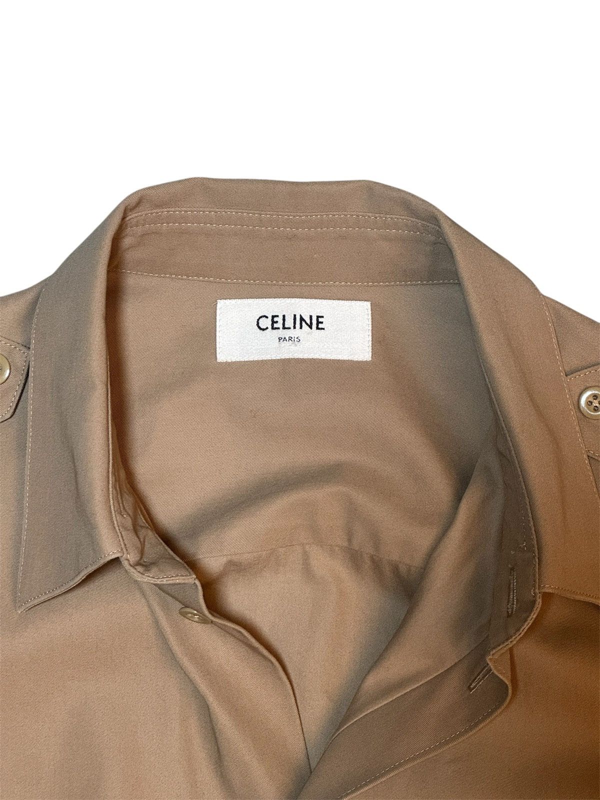 Celine Celine shirt Size M / US 6-8 / IT 42-44 - 2 Thumbnail