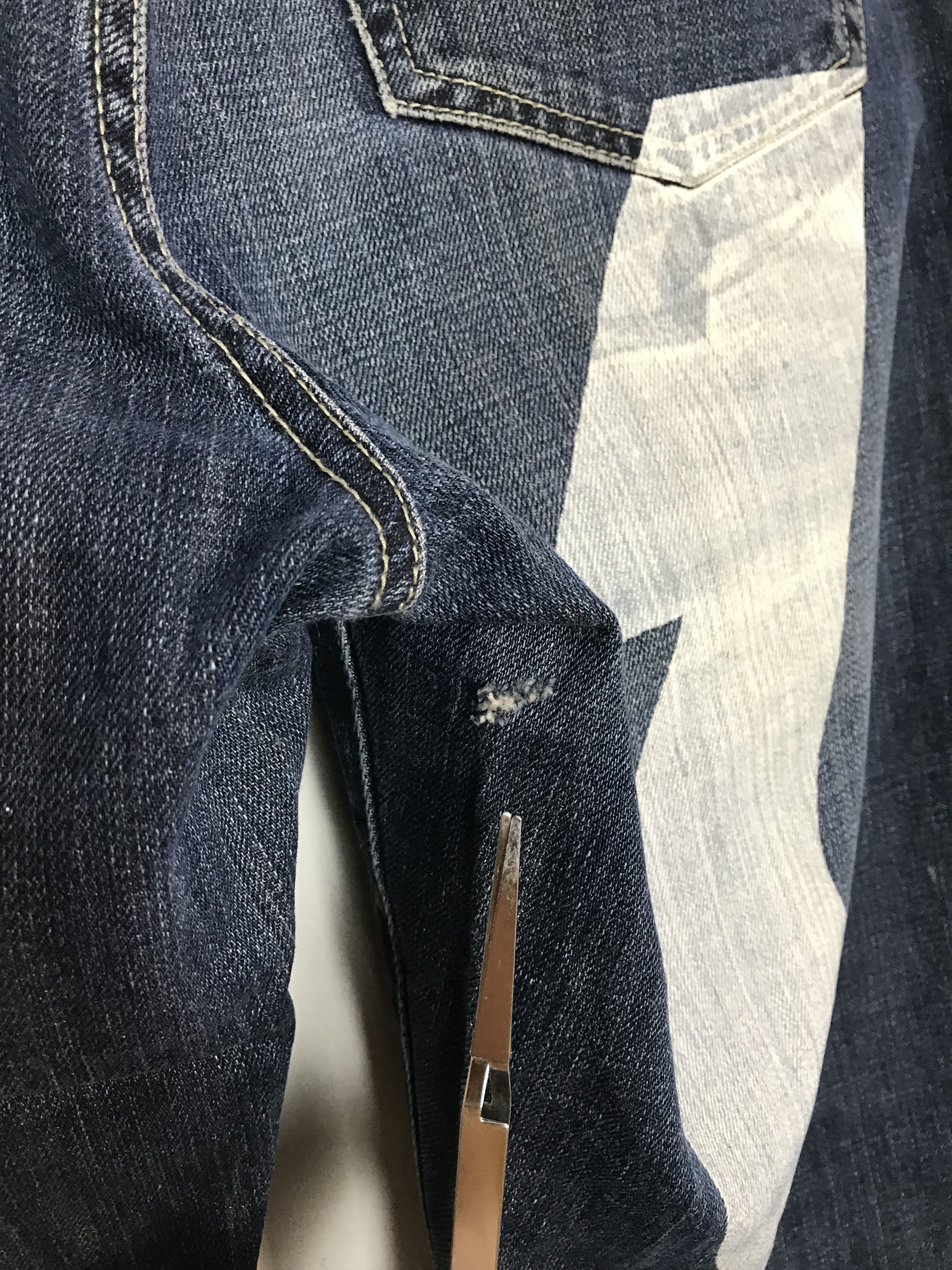 Other Solberry Complex Big Logo Printed Indigo Denim Jeans Size US 32 / EU 48 - 14 Thumbnail