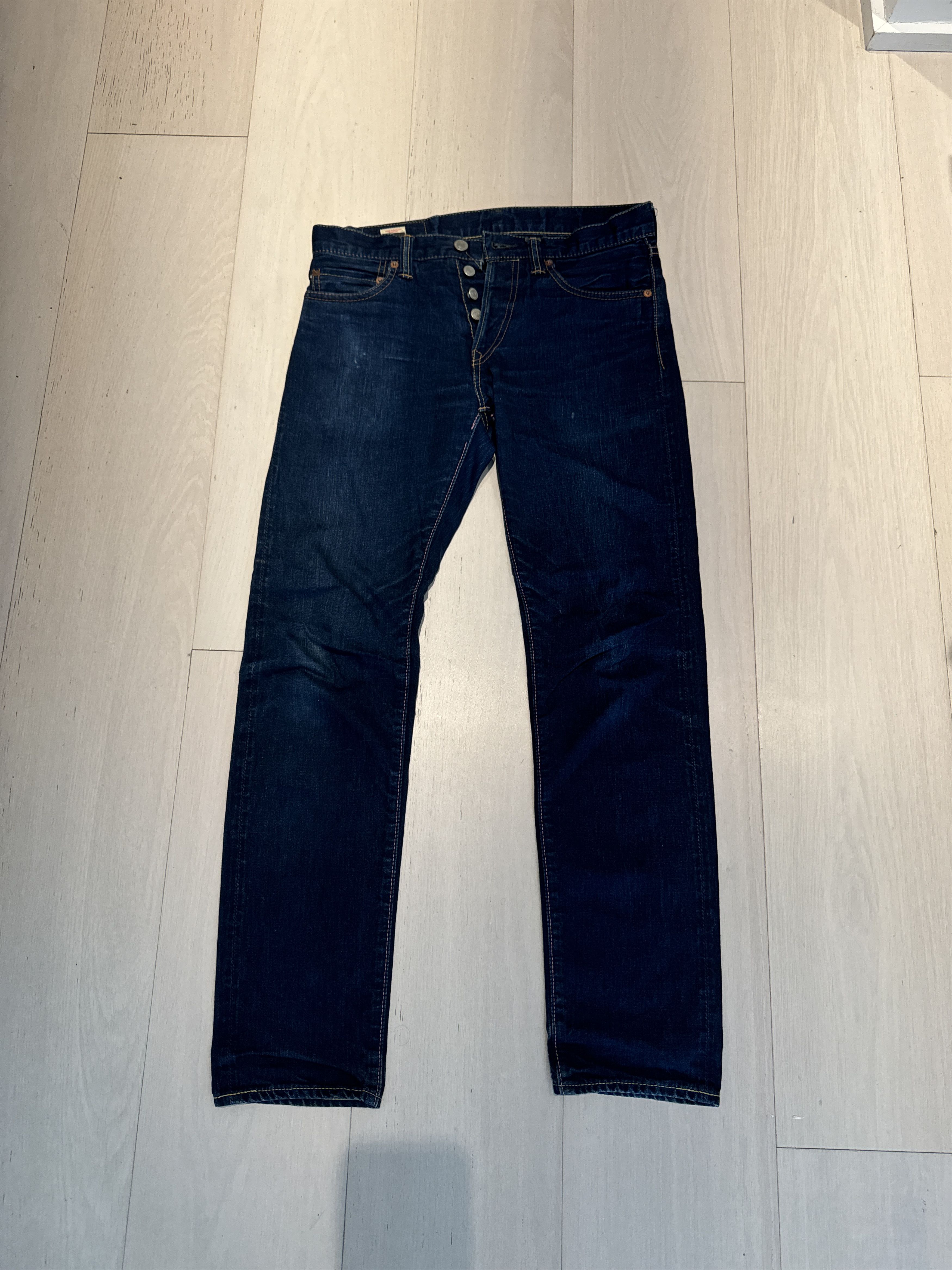 Momotaro Jeans Light Weight Raw Denim Jeans Size US 28 / EU 44 - 1 Thumbnail