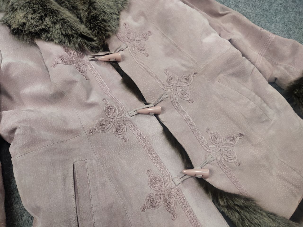 Hysteric Glamour Vintage Pink Hysteric Y2K leather sheepskin coat fur LGB Size XXL / US 16-18 / IT 52-54 - 7 Thumbnail