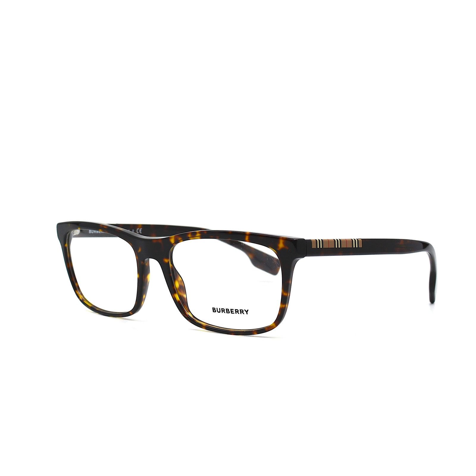 Burberry NEW BURBERRY BE2334 3002 ELM DARK HAVANA EYEGLASSES FRAME Size ONE SIZE - 5 Thumbnail
