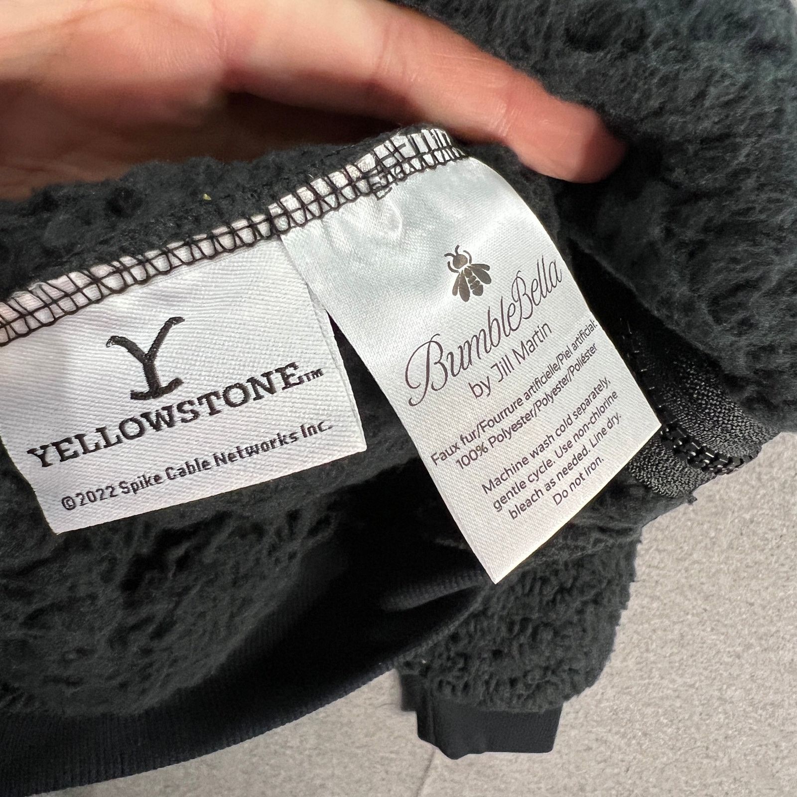 Other Yellowstone x BumbleBella by Jili Martin Sherpa Zip-Up Size L / US 10 / IT 46 - 7 Thumbnail