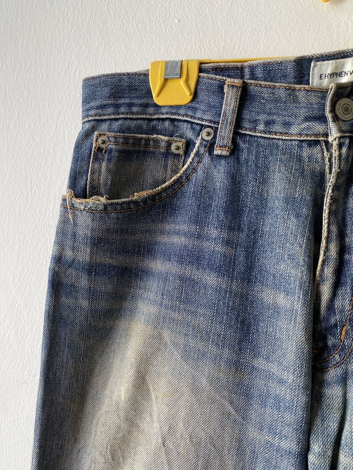 Japanese Brand Japanese Brand Ehyphen World Gallery Distressed Denim Size US 32 / EU 48 - 8 Thumbnail