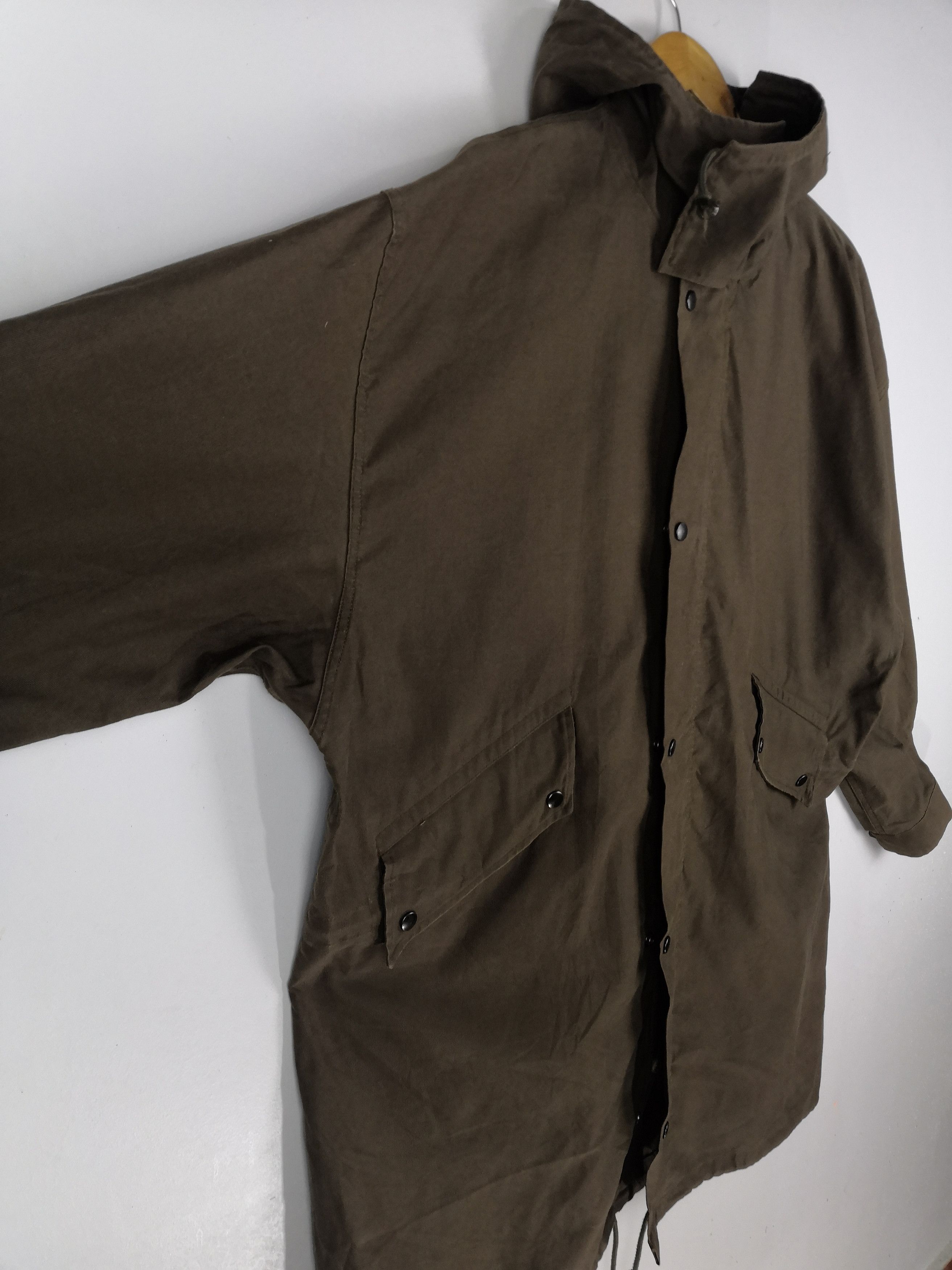 A.P.C. Vintage 90s A.P.C Rue De Fleurus Hoodie Parka Jacket Size US L / EU 52-54 / 3 - 4 Thumbnail