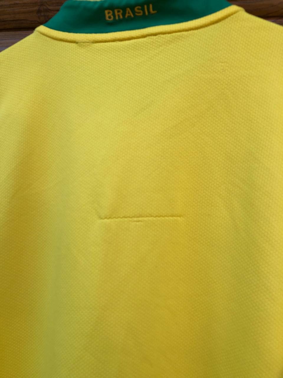Nike BRASIL HOME FOOTBALL SHIRT SOCCER JERSEY NIKE Size US L / EU 52-54 / 3 - 4 Thumbnail