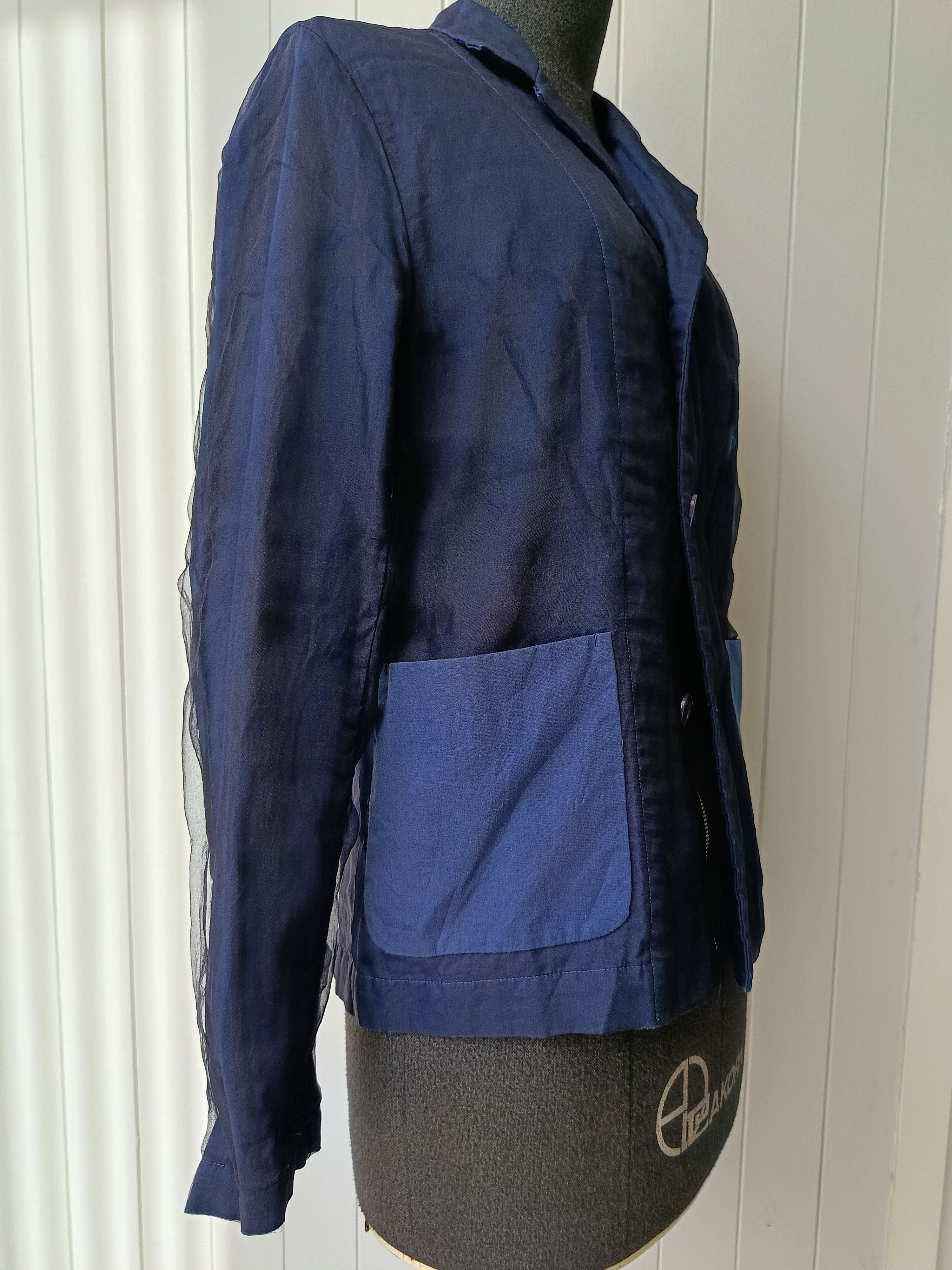 Comme des Garcons × Tricot Comme des Garcons Comme des garcons Tricot Japan AD1999 90s blazer coat jacket Size S / US 4 / IT 40 - 11 Thumbnail