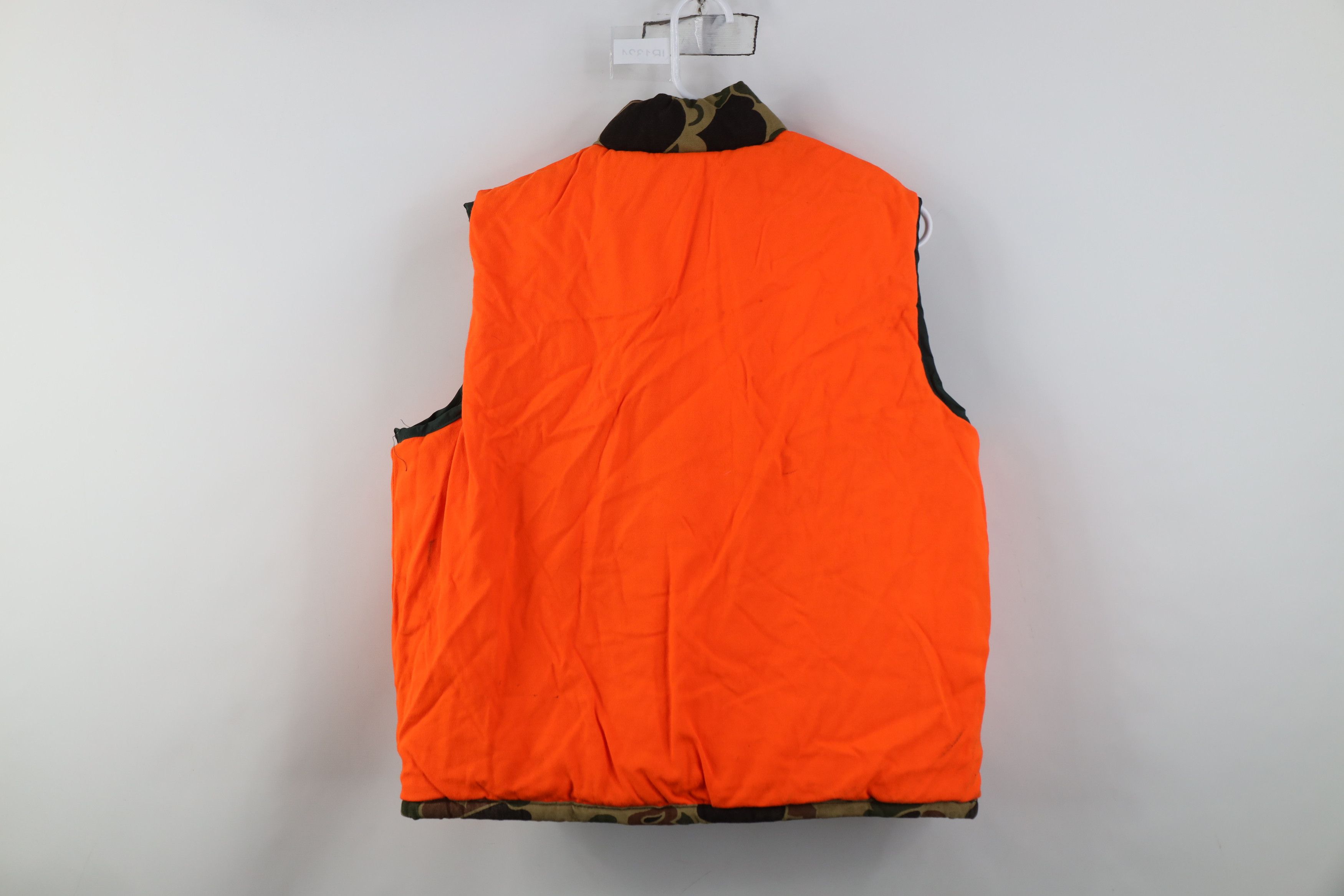 Vintage Vintage 70s Streetwear Reversible Canvas Puffer Vest Size US L / EU 52-54 / 3 - 16 Thumbnail
