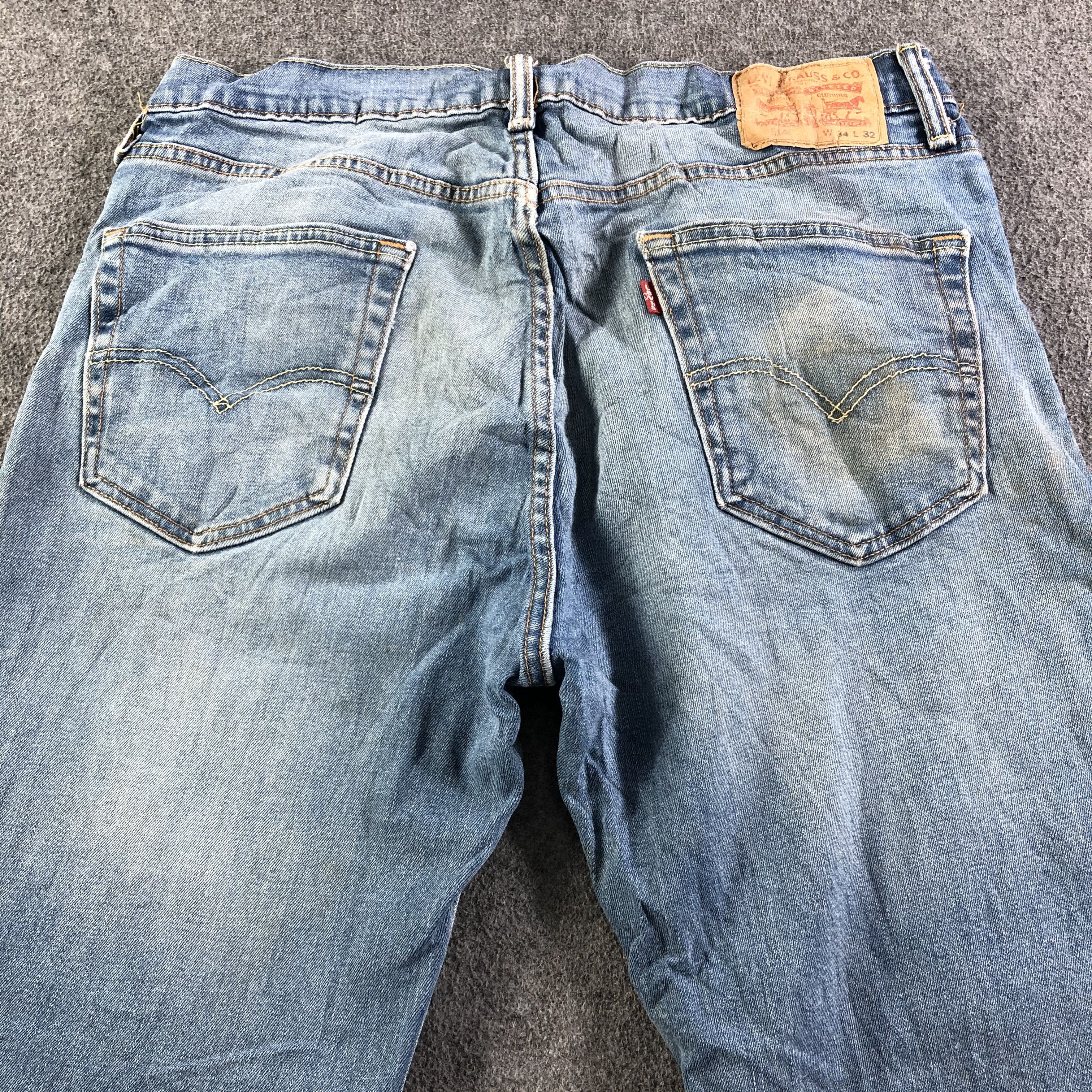 Levi's Vintage Blue Wash Levis 514 Jeans-J3312 Size US 35 - 4 Thumbnail