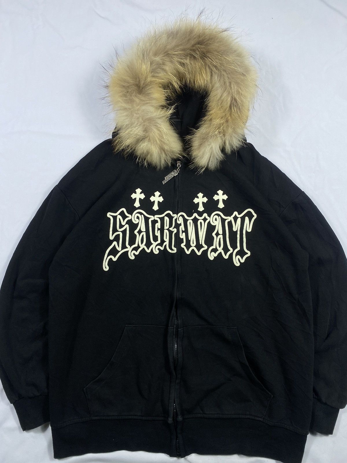 If Six Was Nine Japanese Studio Zip Fur Hoodie hysteric style Size US L / EU 52-54 / 3 - 3 Thumbnail