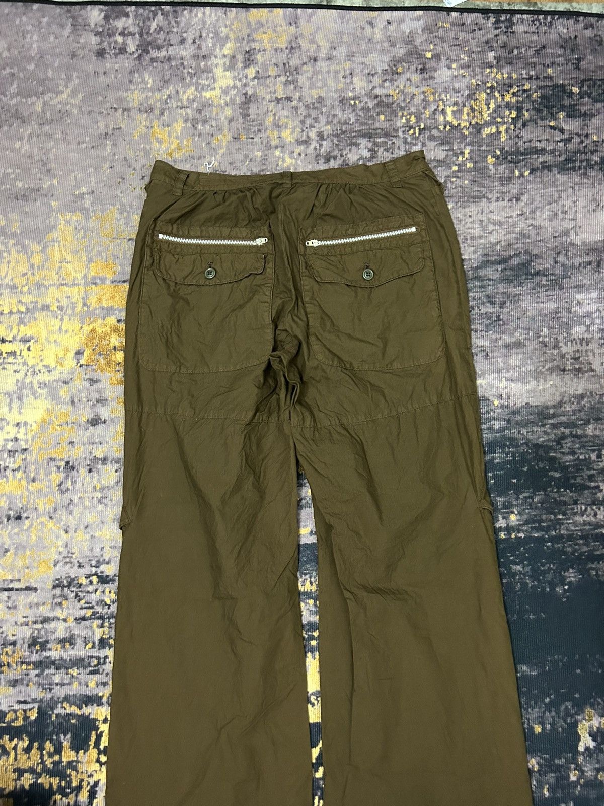 Issey Miyake Issey Miyake Sunao Kuwahara 3D Pocket Parachute Pants Size US 30 / EU 46 - 7 Thumbnail