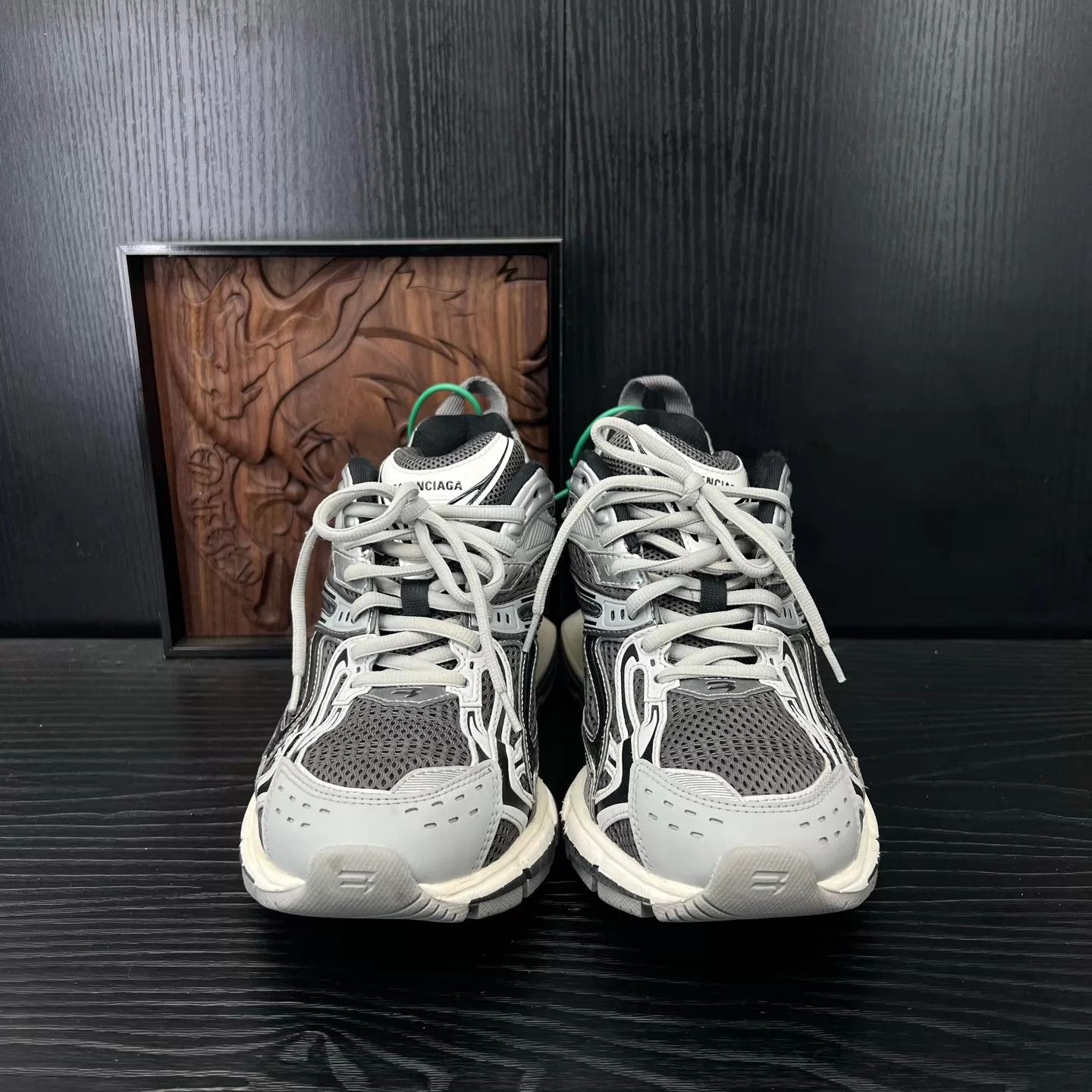 Balenciaga Balenciaga x-pander Gray 38 Mint Original Box Size US 8 / IT 38 - 4 Thumbnail