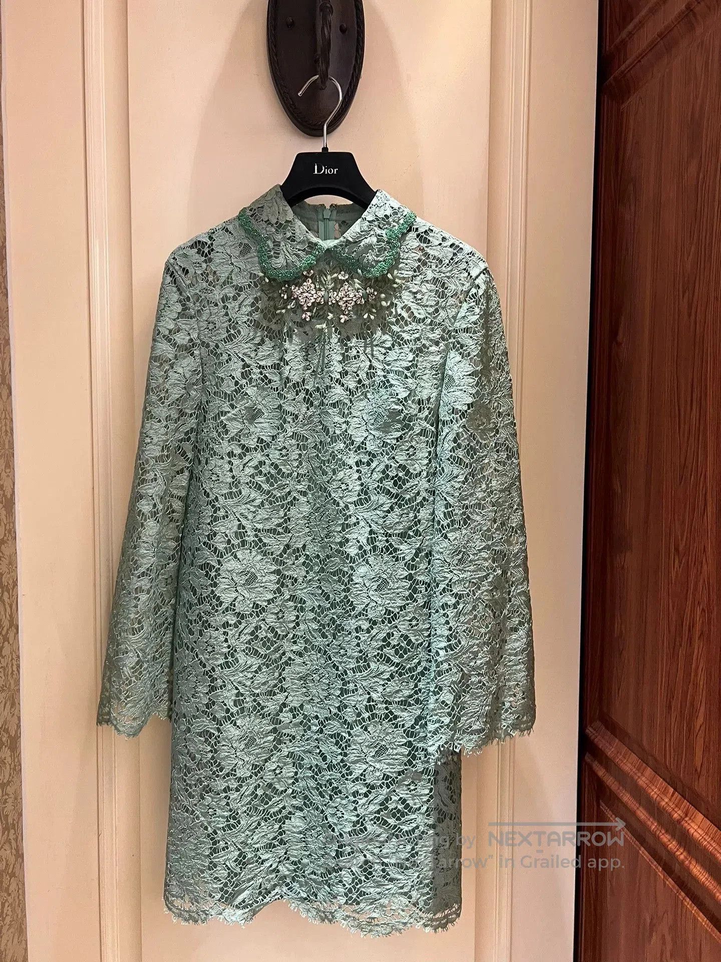 Valentino Heavy Lace Dress.