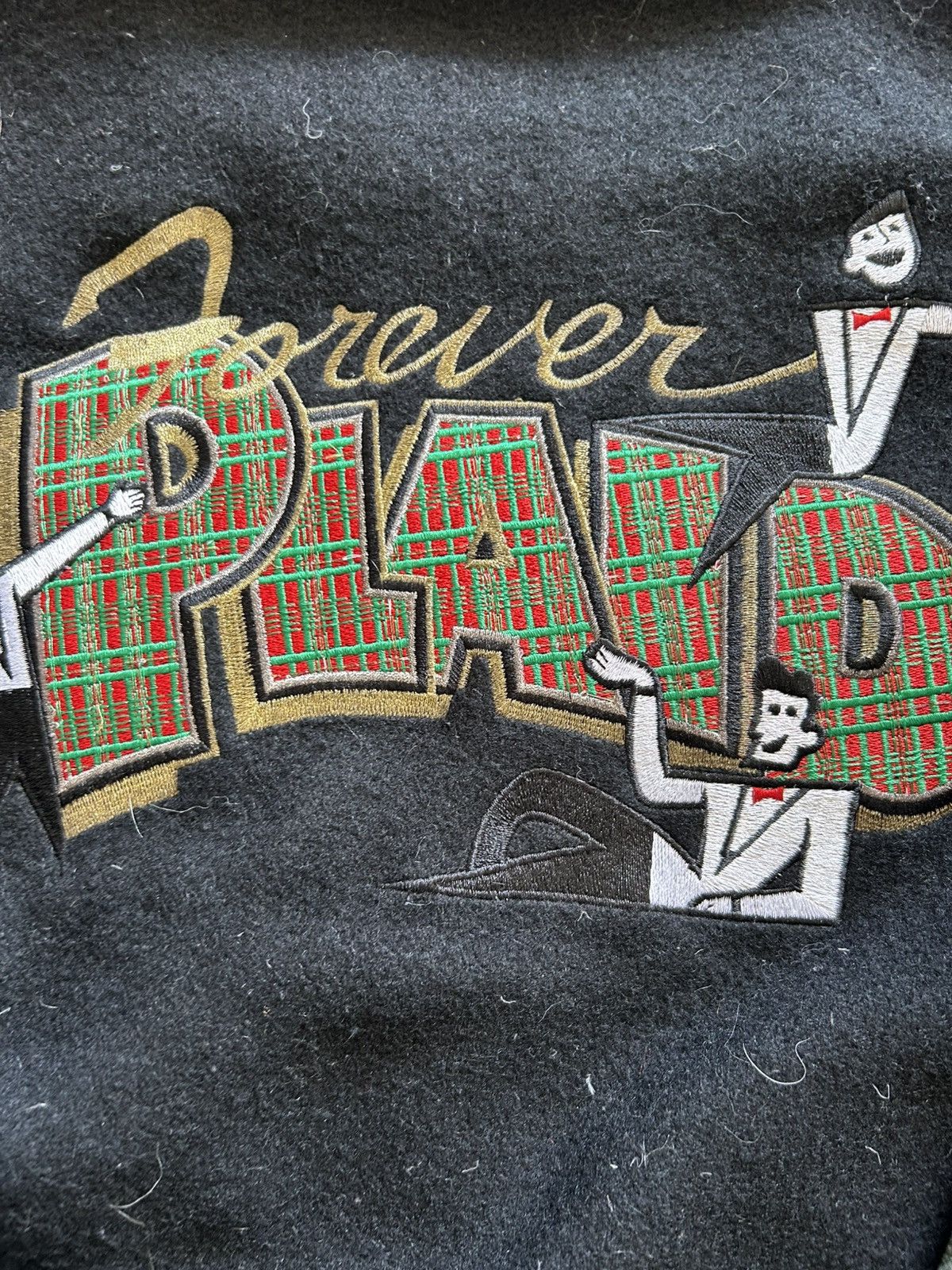 Roots Vintage Roots Forever Plaid The Musical Broadway Bomber Size US L / EU 52-54 / 3 - 5 Thumbnail