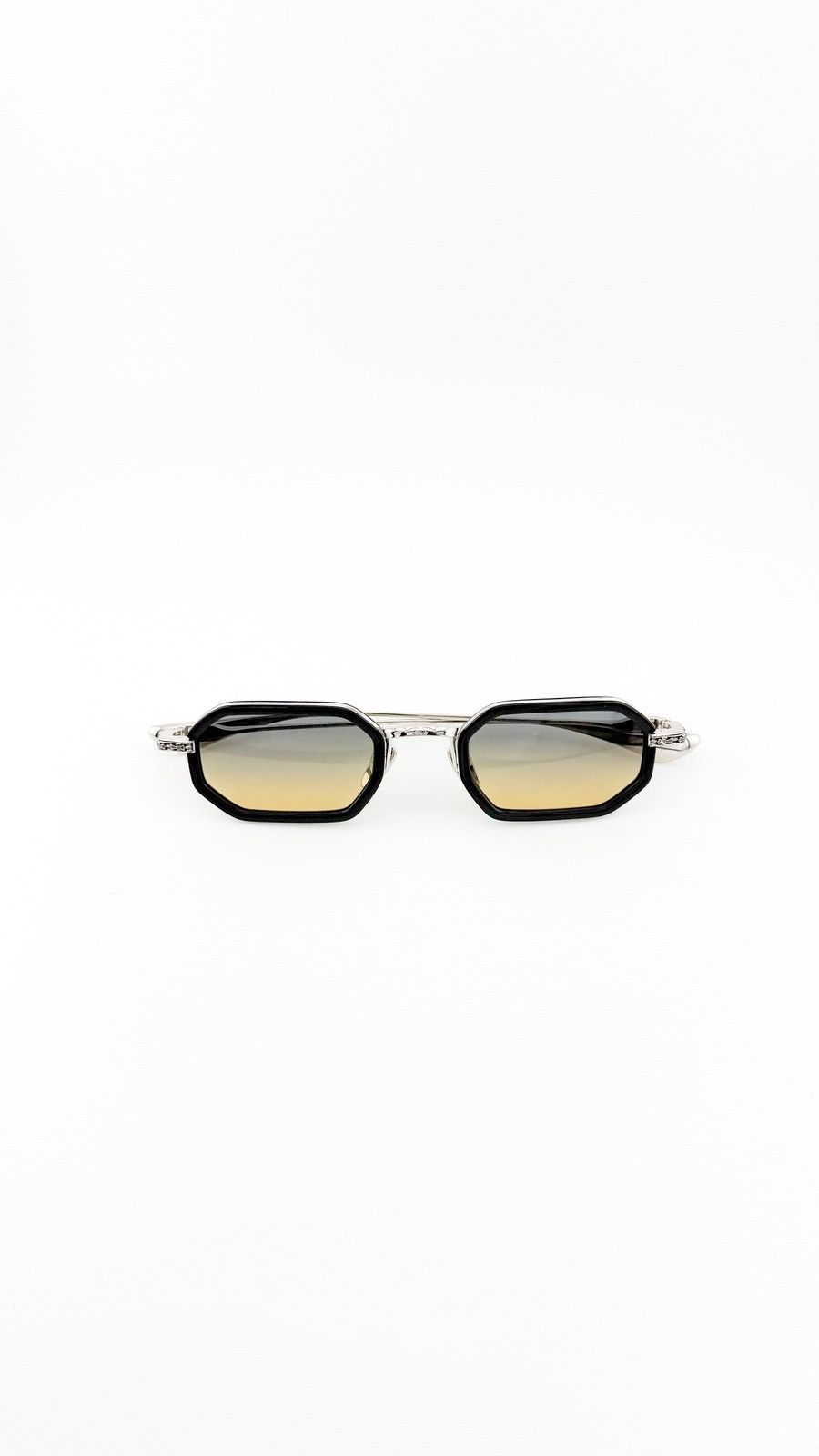 Chrome Hearts RARE! CHROME HEARTS STYLIDA BLACK/SHINY SILVER-SUN Size ONE SIZE - 2 Thumbnail