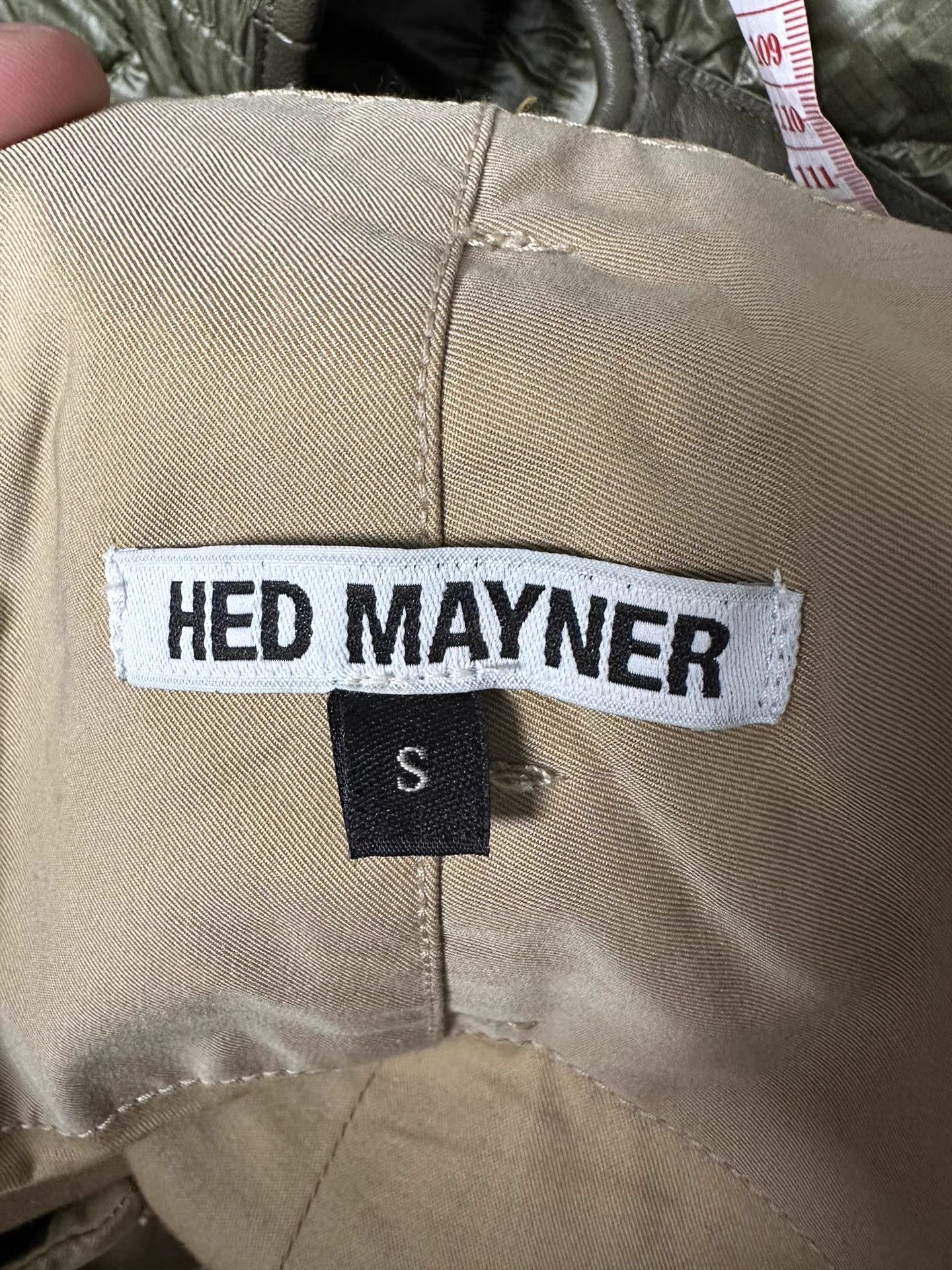 Hed Mayner Hed Mayner Zip-Up Oversized Cargo Pants K20 Size US 31 - 9 Thumbnail