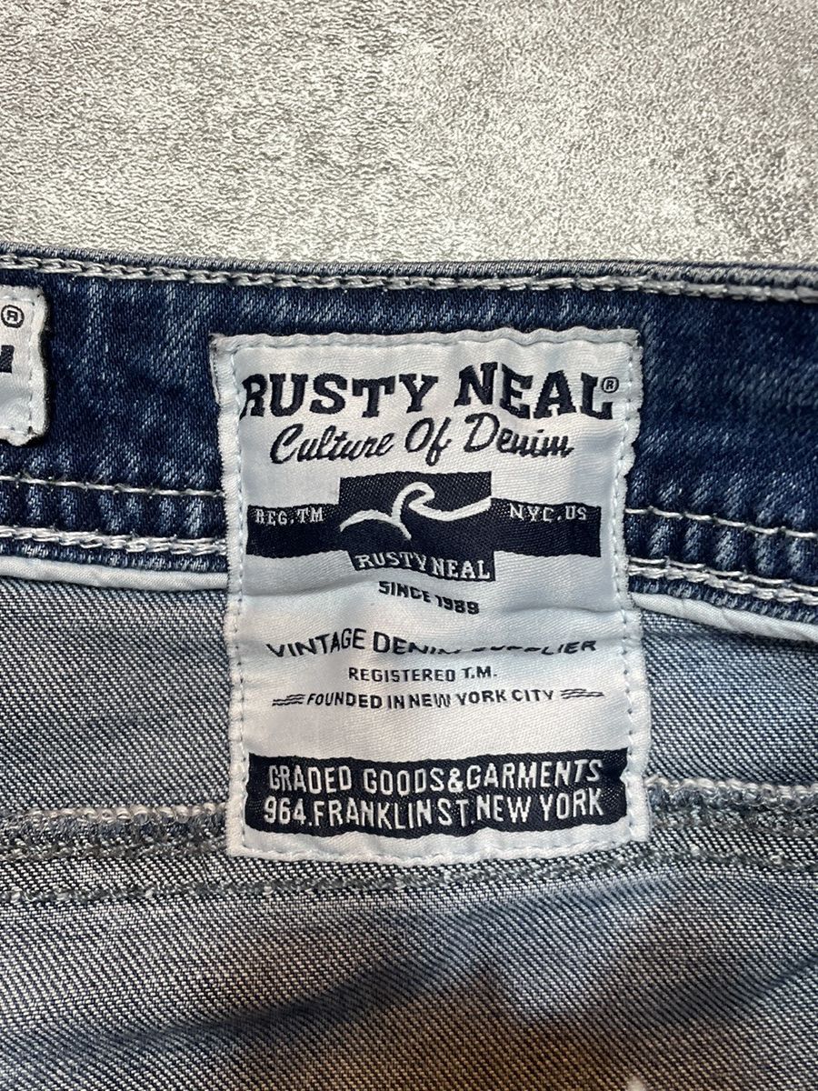 Vintage 🔥RARE🔥Vintage Y2K Denim Jeans Streetwear Rare Size US 31 - 10 Thumbnail