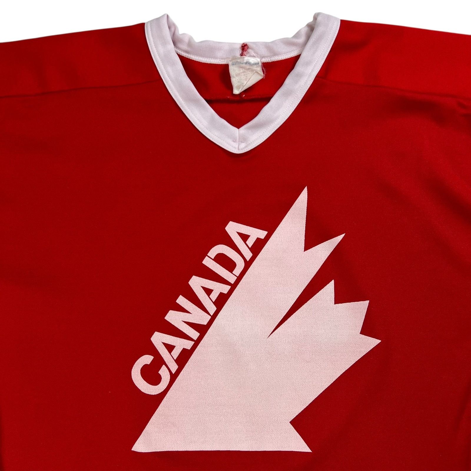 Vintage Vintage 90s Team Canada hockey jersey (XL) Size US XL / EU 56 / 4 - 4 Thumbnail