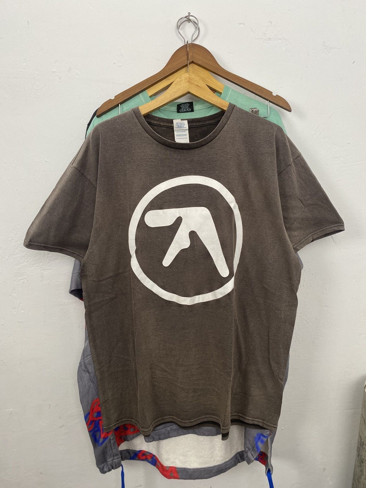 Band Tees aphex twin logo t-shirt Size US XL / EU 56 / 4 - 2 Thumbnail